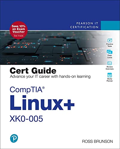 Book Comptia Linux+ Xk0-005 Cert Guide (Certification Guide) free