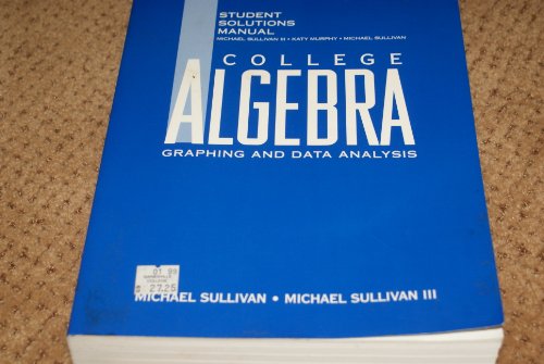 Book College Algebra Graph Data Analy Ssm free