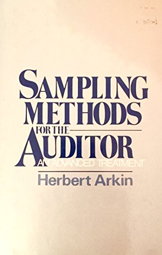 Book Sampling Methods For The Auditor: An Advanced Treatment free