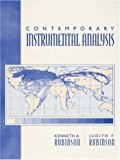 Book Contemporary Instrumental Analysis free