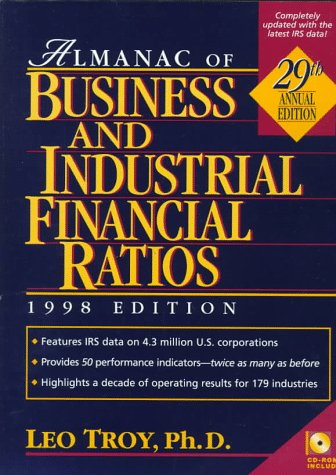 Book Almanac of Business and Industrial Financial Ratios with CDROM (Almanac of Business & Industrial Financial Ratios (W/CD)) free