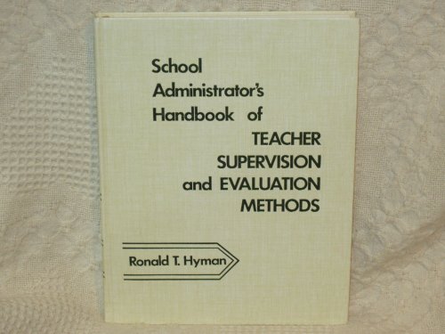 Book School administrator's handbook of teacher supervision and evaluation methods free