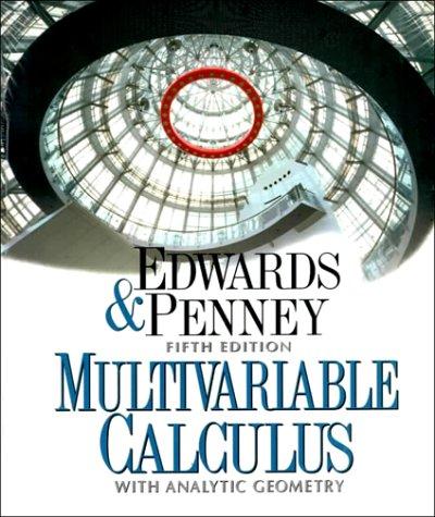 Book Multivariable Calculus with Analytic Geometry (5th Edition) free