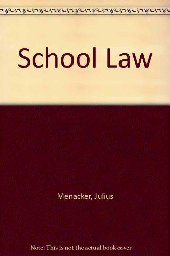 Book School Law: Theoretical And Case Perspectives free