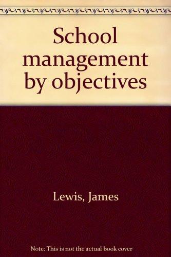 Book School management by objectives free