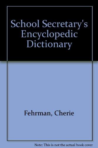 Book School Secretary's Encyclopedic Dictionary free