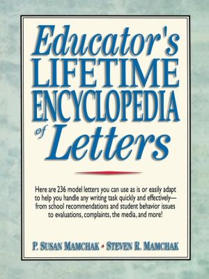 Book Educator's Lifetime Encyclopedia of Letters free