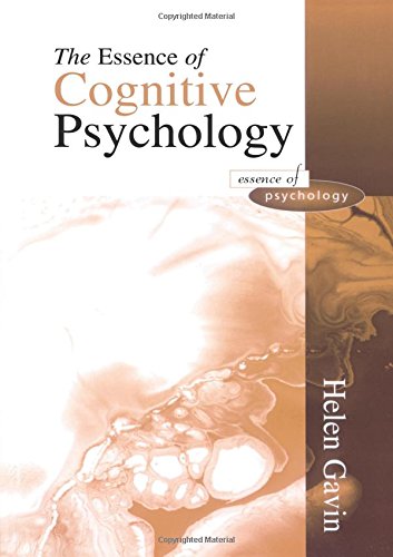 Book The Essence of Cognitive Psychology (Essence of Psychology Series) free