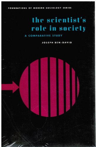 Book The Scientist's Role in Society, a Comparative Study free