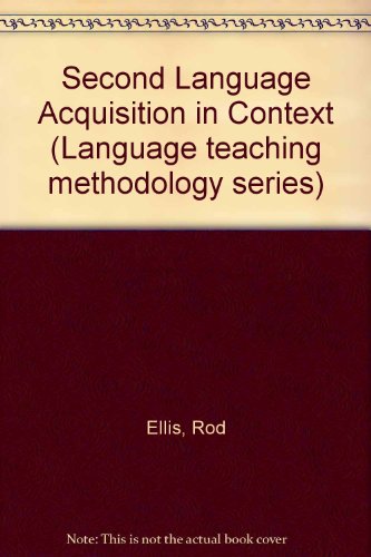 Book Second Language Acquisition in Context (Prentice-Hall Series in Data Processing Management) free