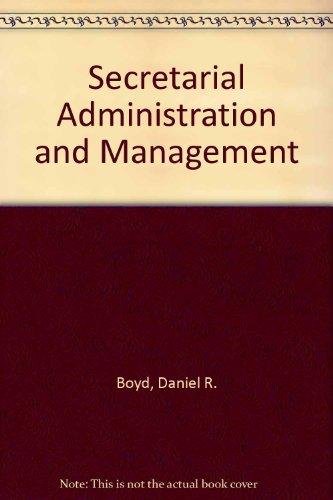 Book Secretarial Administration And Management free
