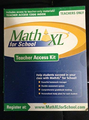 Book Math XL for school teacher access kit free