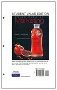 Book Principles of Marketing, Student Value Edition and MyMarketingLab with Pearson eText Access Card Package (13th Edition) free