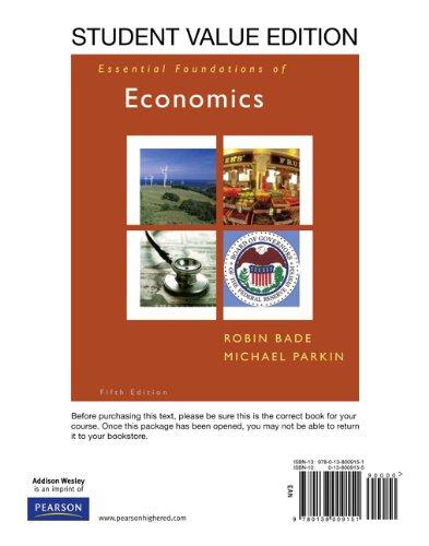 Book Essential Foundations of Economics: Student Value Edition free