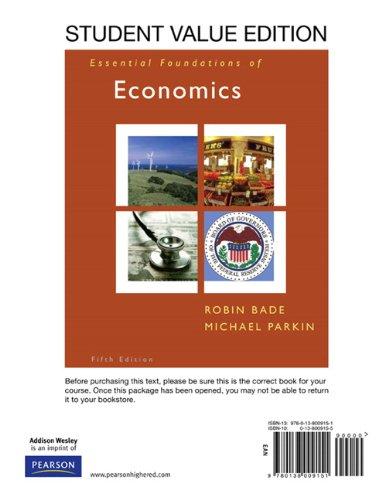Book Essentials Foundations of Economics + Myeconlab Student Access Kit free