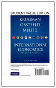 Book International Economics: Theory & Policy, Student Value Edition free