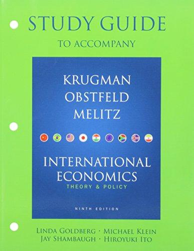 Book Study Guide for International Economics: Theory and Policy free