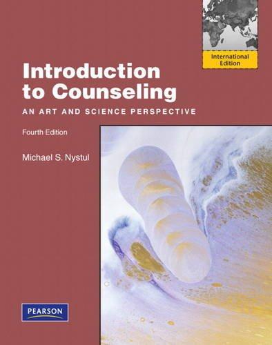 Book Introduction To Counseling: An Art And Science Perspective free