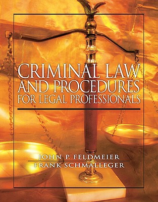 Book Criminal Law and Procedure for Legal Professionals free