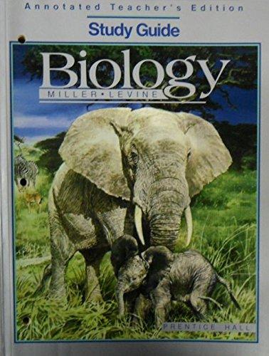 Book Biology (miller/levine) Study Guide, Annotated Teacher's Edition free