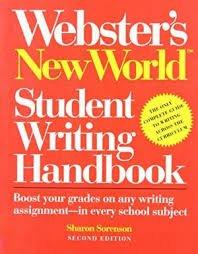 Book Webster's New World Student Writing Handbook free