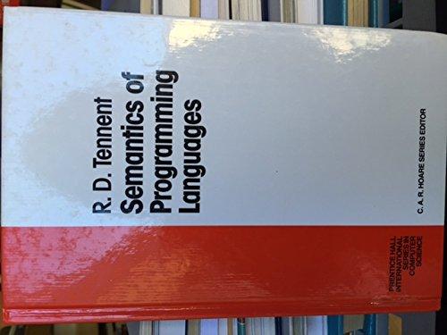 Book Semantics of Programming Languages (Prentice Hall International Series in Computer Science) free