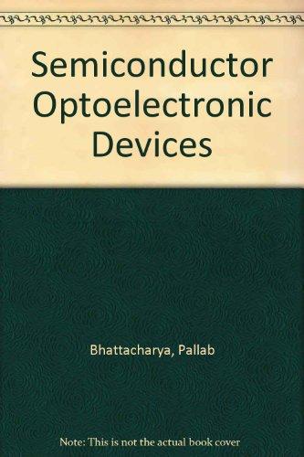 Book Semiconductor Optoelectronic Devices free