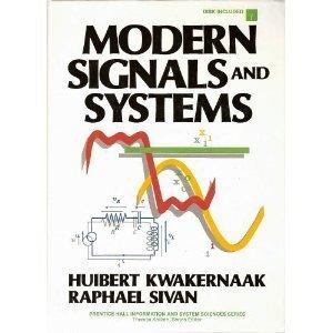 Book Modern Signals and Systems/Book and Disk (Prentice Hall Information and System Sciences Series) free
