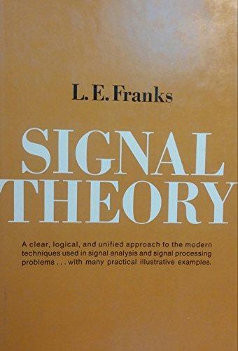 Book Signal theory (Information theory series) free