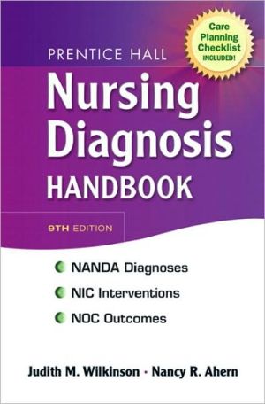 Book Prentice Hall Nursing Diagnosis Handbook (9th Edition) free