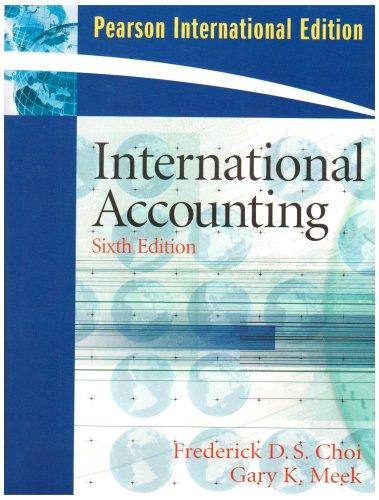 Book International Accounting free