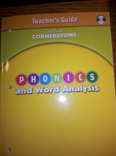 Book Longman Cornerstone Teacher Guide Phonics and Word Analysis (with CD-ROM) free