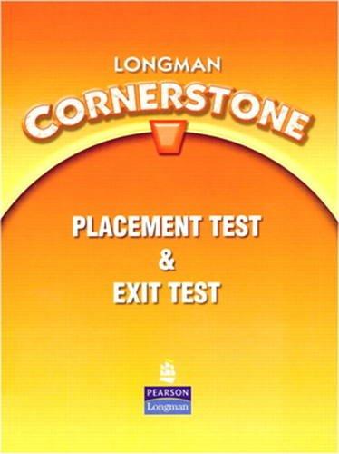 Book Longman Cornerstone Placement Test free