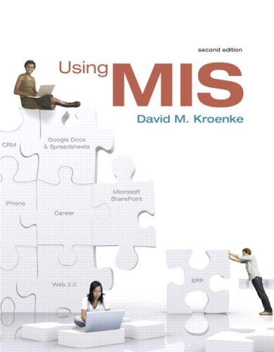 Book Using Mis, (sve) Value Pack (includes Microsoft Office Excel 2007 In Business And Access 2007 In Business W/ Student Resource Cds) free