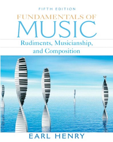 Book Fundamentals of Music: Rudiments, Musicianship & Composition Value Package (includes CD for Fundamentals of Music: Rudiments, Musicianshipd Composition) (5th Edition) free