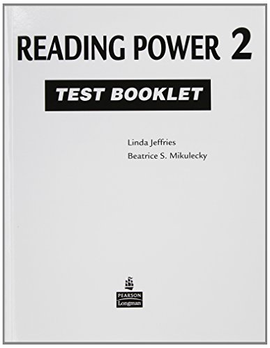 Book Reading Power 2: Test Booklet, 4th Edition free
