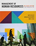 Book Management of Human Resources, Third Canadian Edition, In-Class Edition free