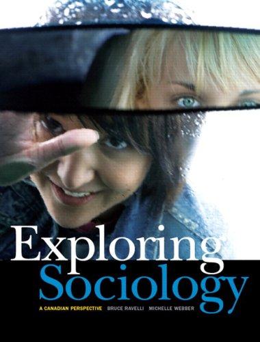 Book Exploring Sociology: A Canadian Perspective, First Edition with MySocLab free