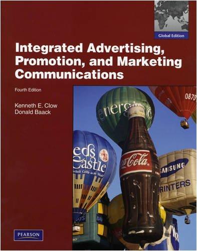 Book Integrated Advertising, Promotion, and Marketing Communications free