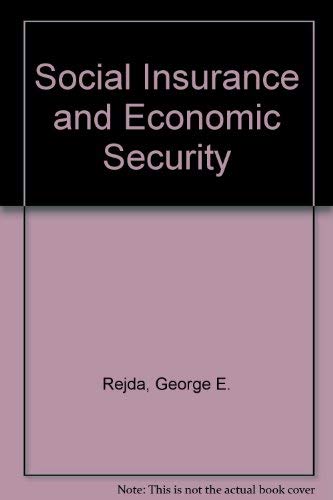 Book Social insurance and economic security (The Prentice-Hall series in risk, insurance and security) free