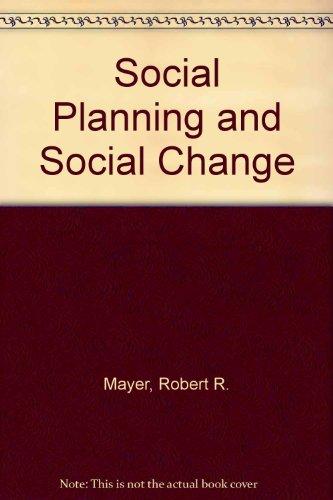 Book Social Planning and Social Change free