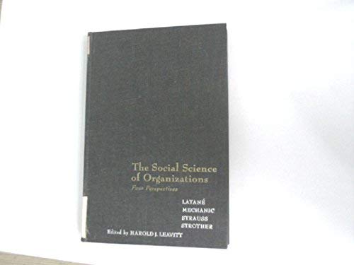 Book Social Science of Organizations free