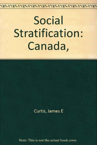 Book Social stratification: Canada, free