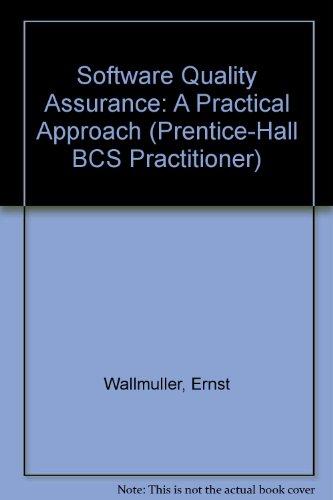 Book Software Quality Assurance: Ernest Wallmuller (bsc Practitioner) free