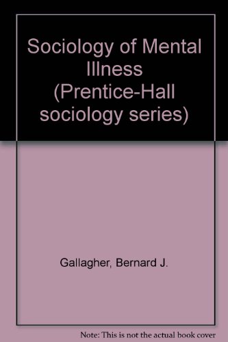 Book The sociology of mental illness (Prentice-Hall series in sociology) free