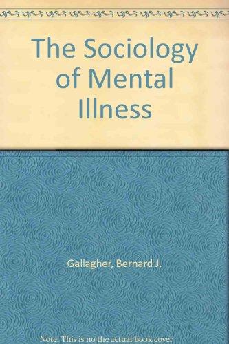 Book The Sociology of Mental Illness free