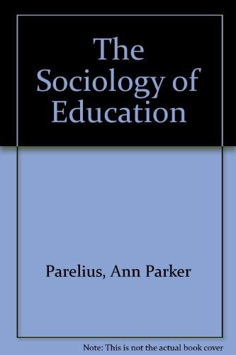 Book The Sociology of Education free
