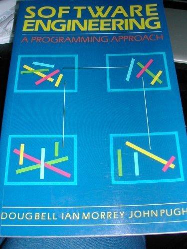 Book Software Engineering: A Programming Approach free