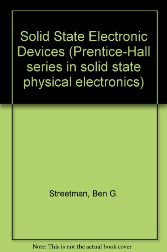Book Solid State Electronic Devices free