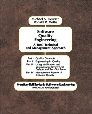 Book Software Quality Engineering: A Total Technical & Management Approach free
